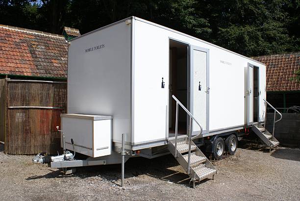 Portable Restroom Setup and Delivery in Stuarts Draft, VA